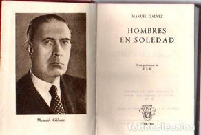 books: Hombres en soledad - Gálvez, Manuel